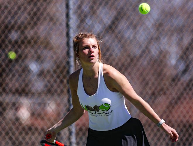 Grand Slam Columbus girls tennis shows out at Top Gun tournament