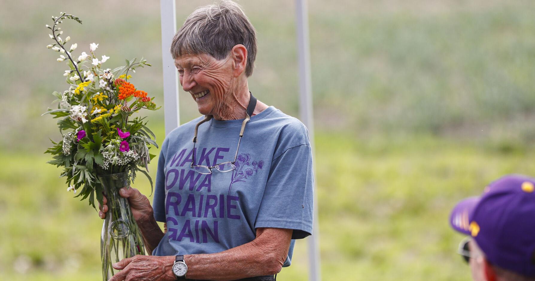 Cathy Irvine donates farmland to Tallgrass Prairie Center - Vimarsana News
