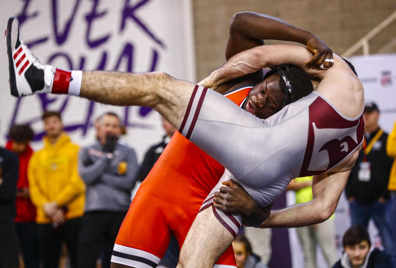 Photos Wartburg wrestling in National Duals at UNIDome, Jan. 6