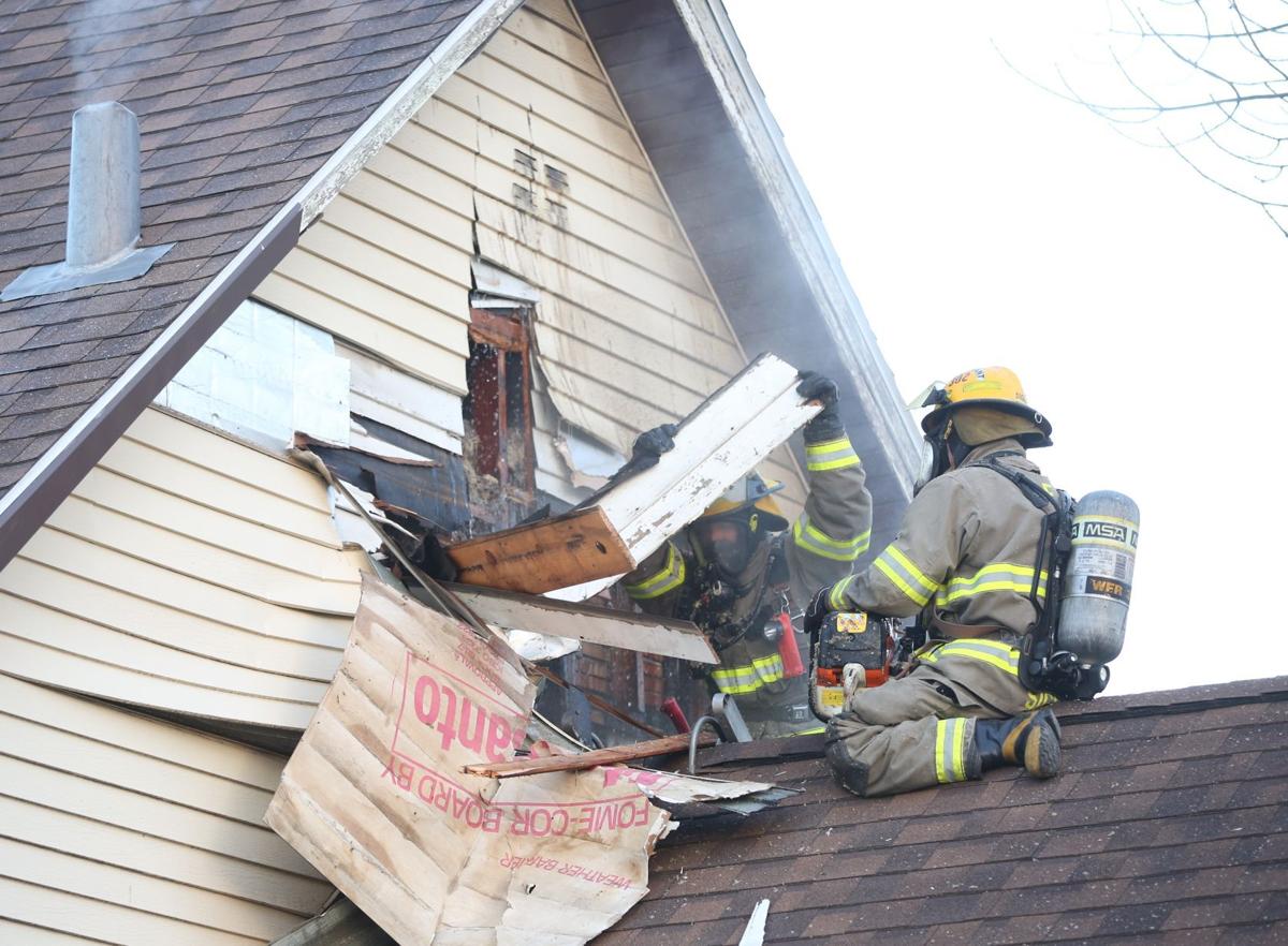UPDATE VIDEO Elm Street home catches fire Local News