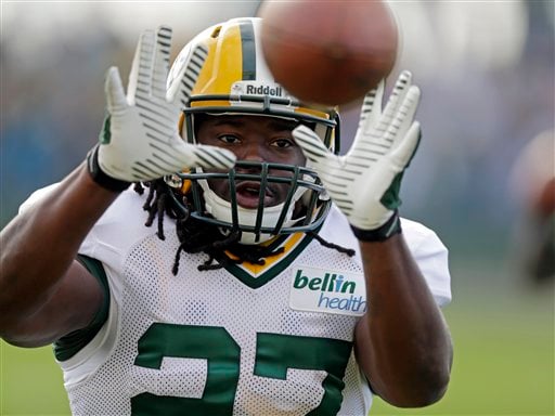 Eddie Lacy says Alabama practices were harder than Green Bay's