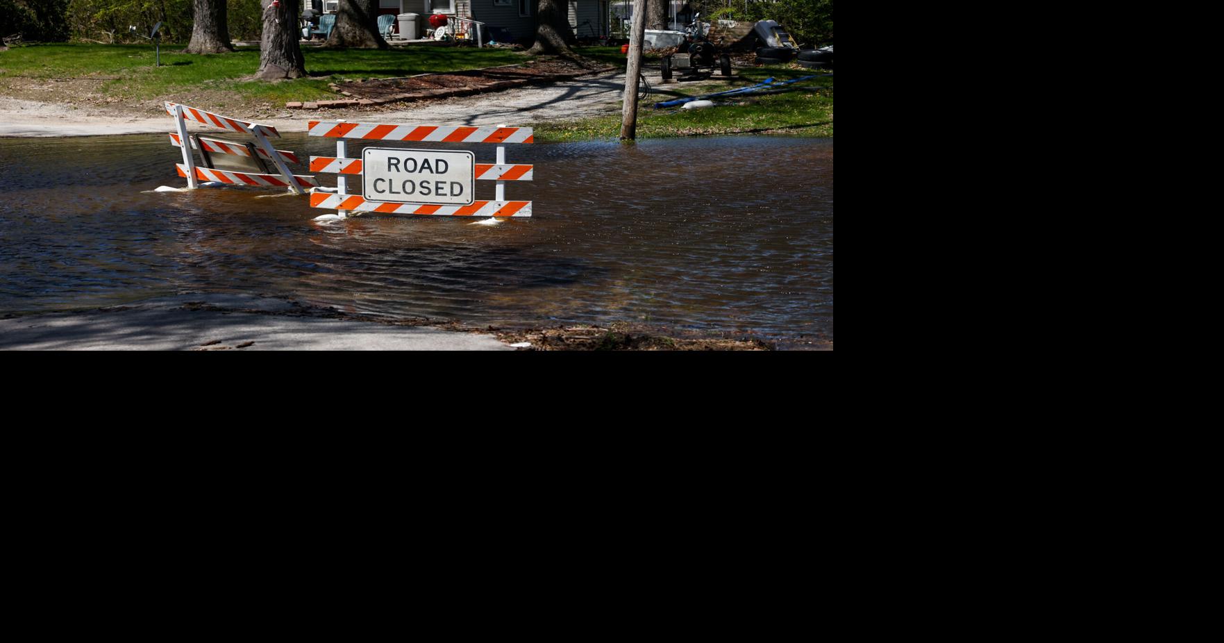 Numerous Black Hawk County roads closed today due to flooding