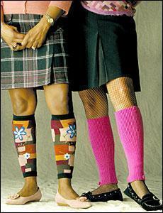The 80s returns again, this time with leg warmers