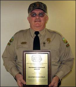warden game wcfcourier honored fayette dnr county