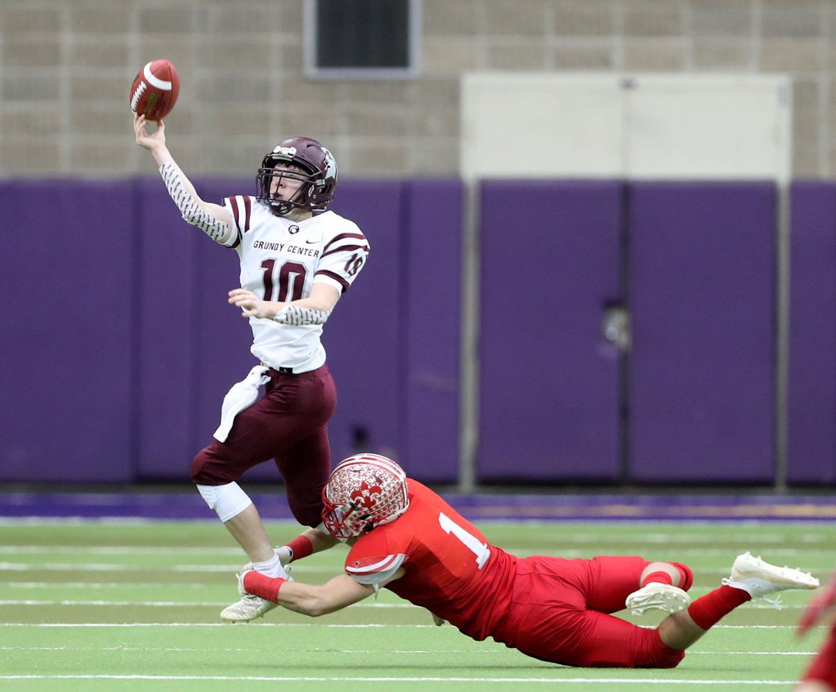 State Championship Preview Grundy Center Defense Braces For