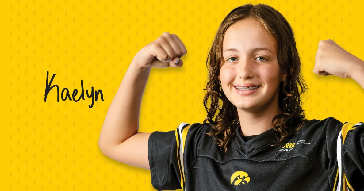 Iowa names a young cancer survivor as Kid Captain