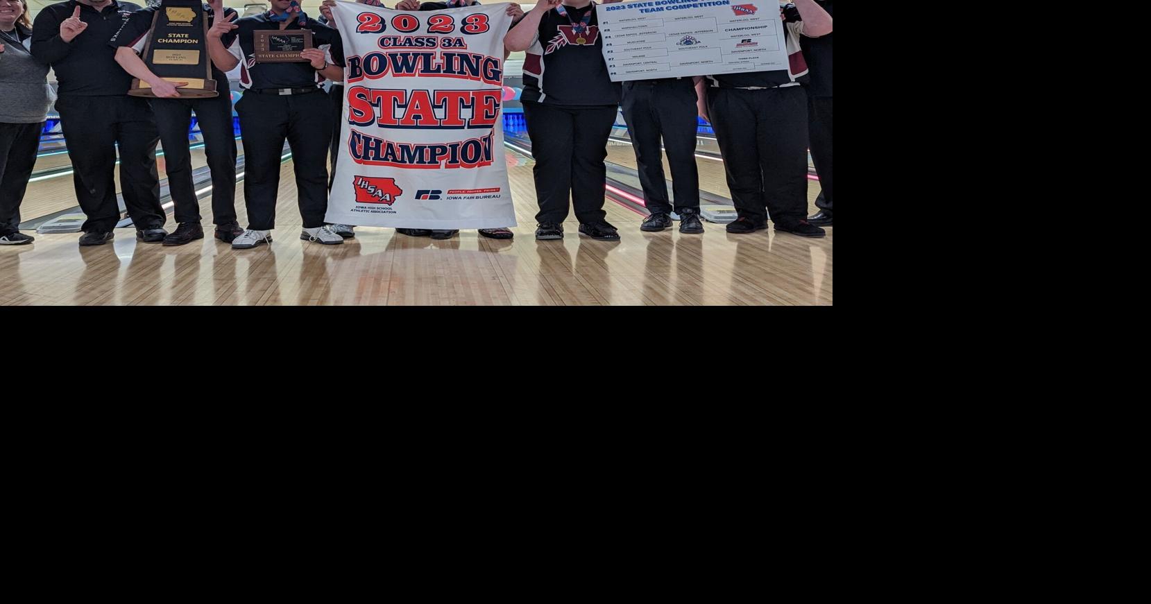 High School Bowling Waterloo West boys earn state bowling championship