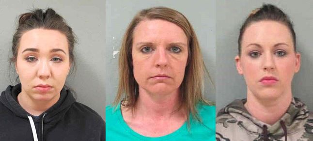 Shelby Sebring, Carolyn Wiedrich and Jamie Pagel