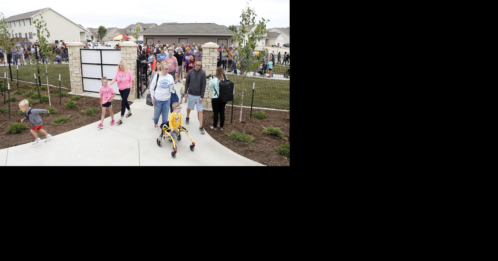 Labor of love Cedar Falls adaptive playground (PHOTOS)