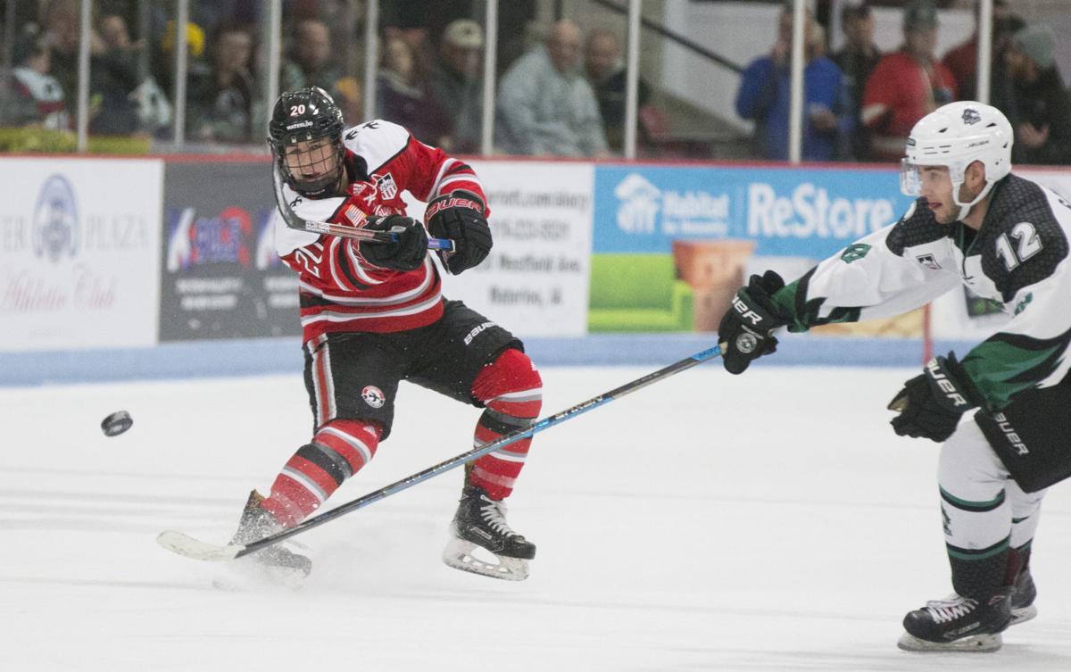 USHL hockey Black Hawks feast on RoughRiders Waterloo Black Hawks