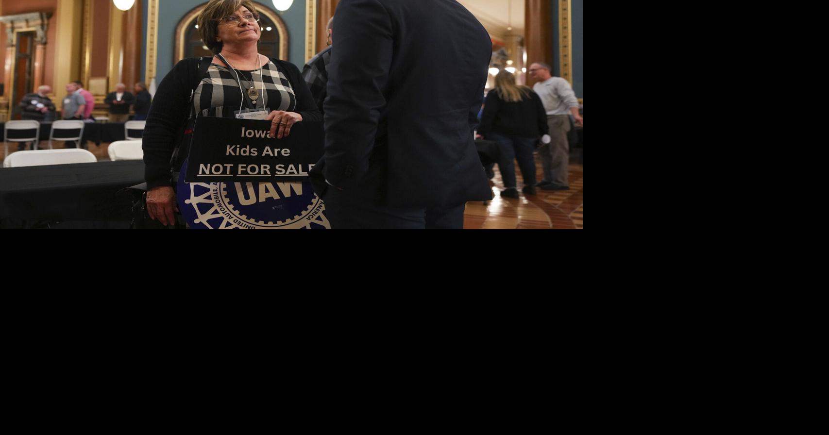 Union leaders decry lower child labor fines for Iowa businesses