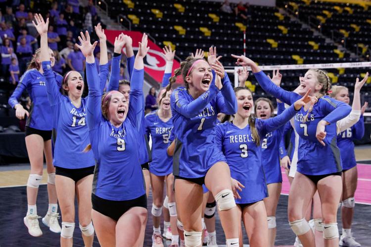 State Volleyball Semifinals GladbrookReinbeck marches back into 1A final