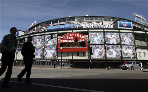 File:Wrigley Rooftops beyond left field at Wrigley Field.jpg