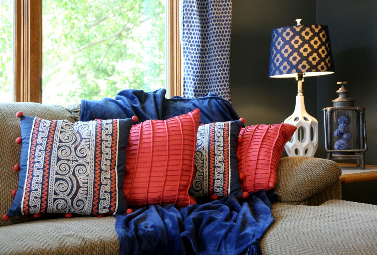 Perfect Pairing Faux Painting Techniques Coral Navy Are Visual Update Home Wcfcourier Com
