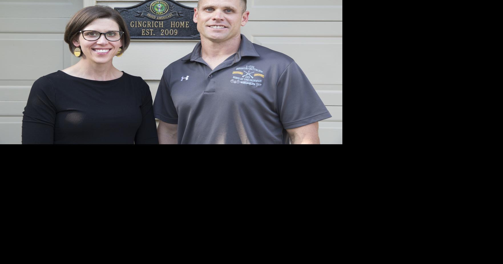 Garrett and Angela Gingrich: Military experiences bring together ...