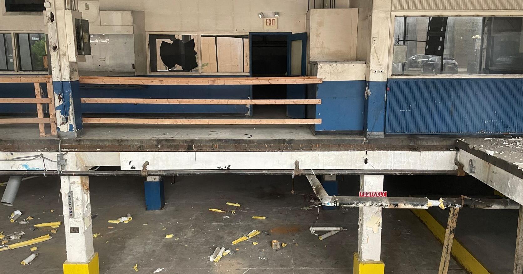 Woman falls through floor in former Courier building - Vimarsana News