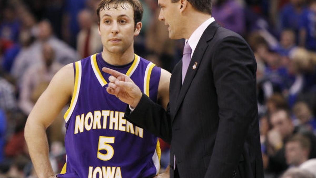 Uni Knocked Off Mighty Kansas One Decade Ago Men S Basketball