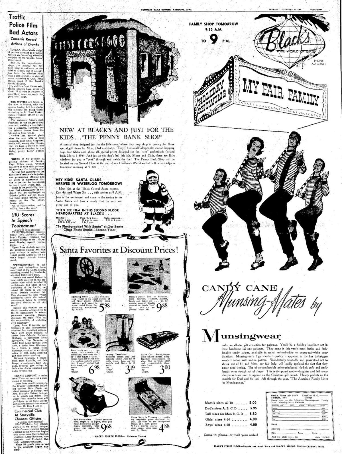 1960s Black's ad