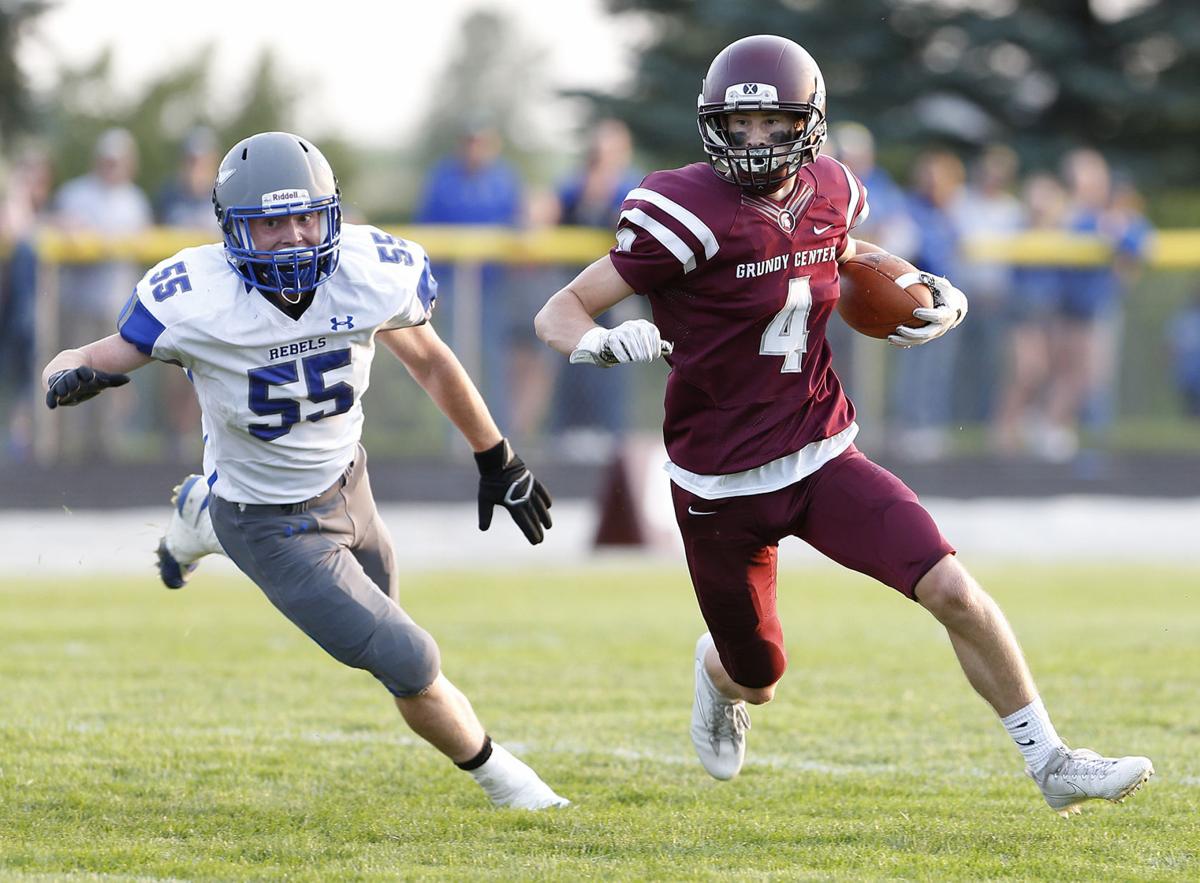Prep football Lott's arm lifts GladbrookReinbeck past Grundy Center