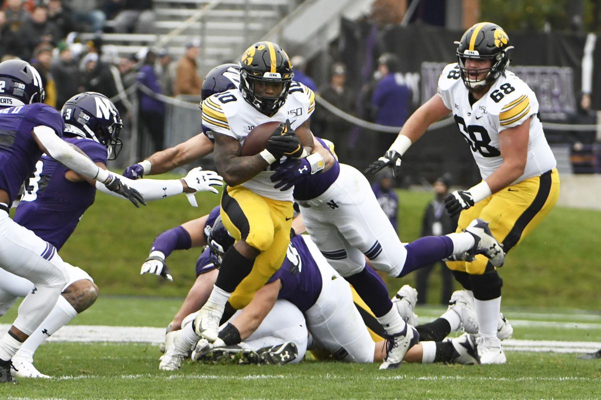 College football Iowa defense stuffs Northwestern Iowa