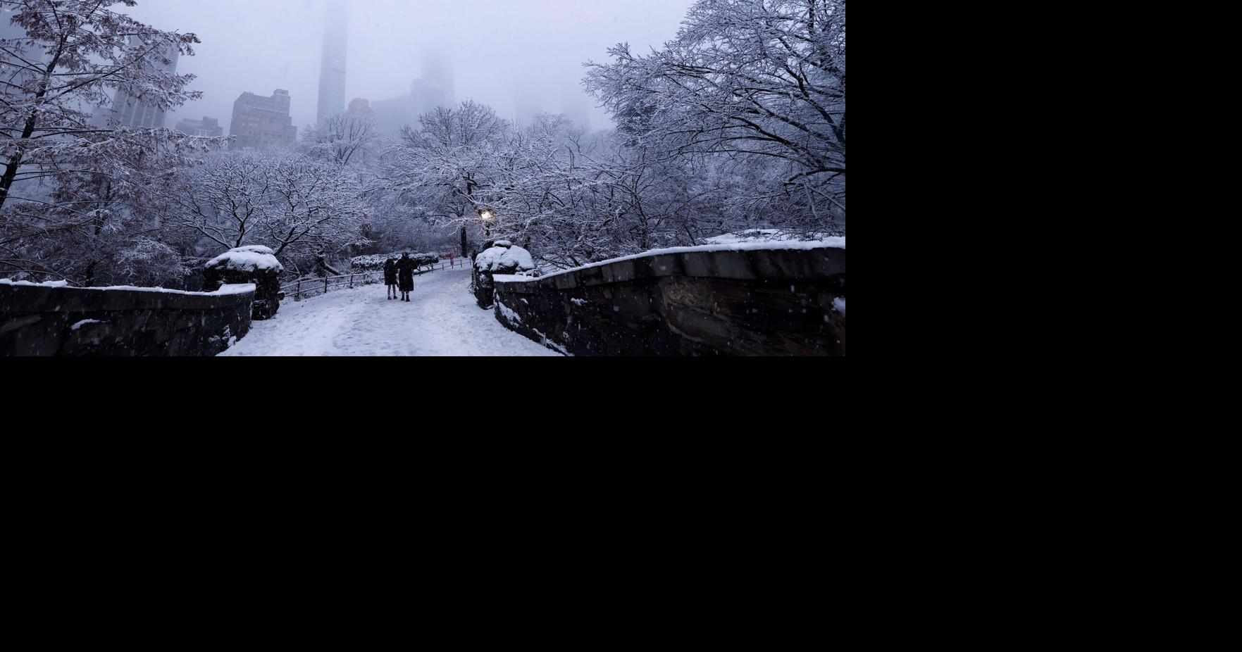 Winter storm slows post-Christmas travel in the Northeast