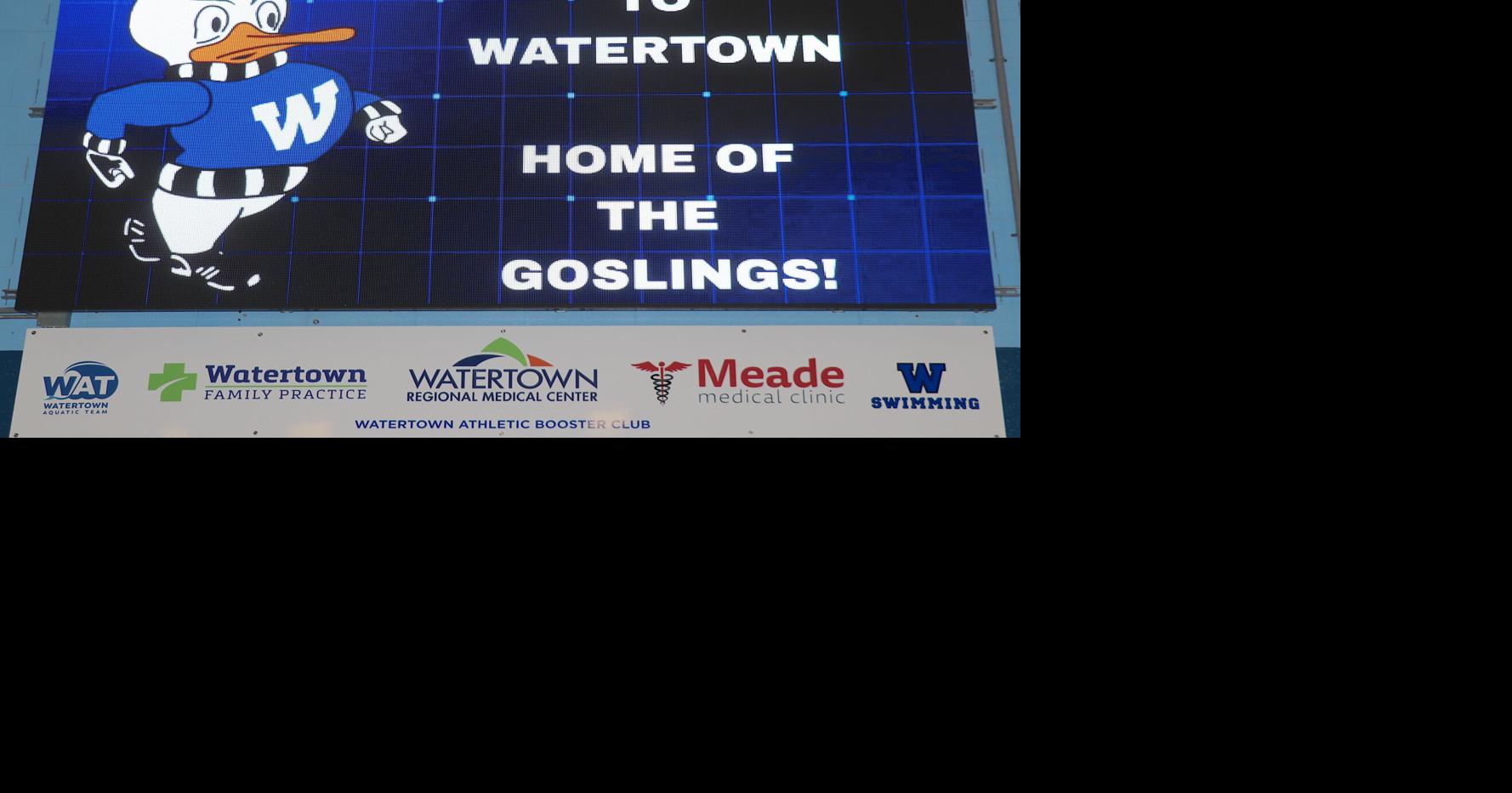 New swimming scoreboard installed at Riverside Middle School