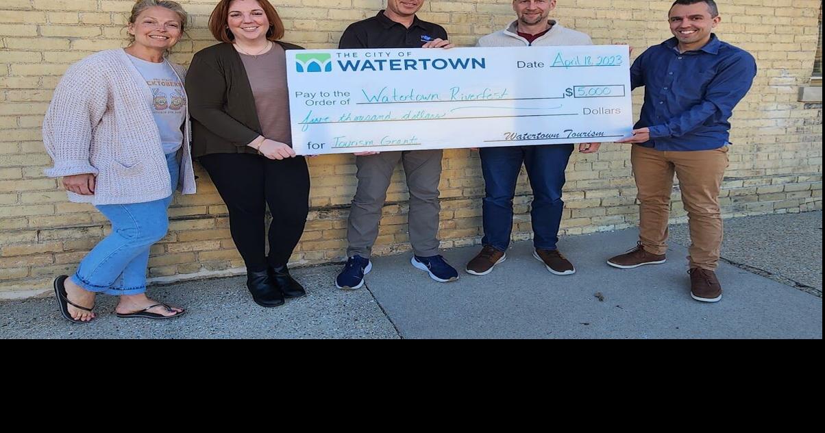 Watertown Tourism Commission awards 5,000 grant to Watertown Riverfest