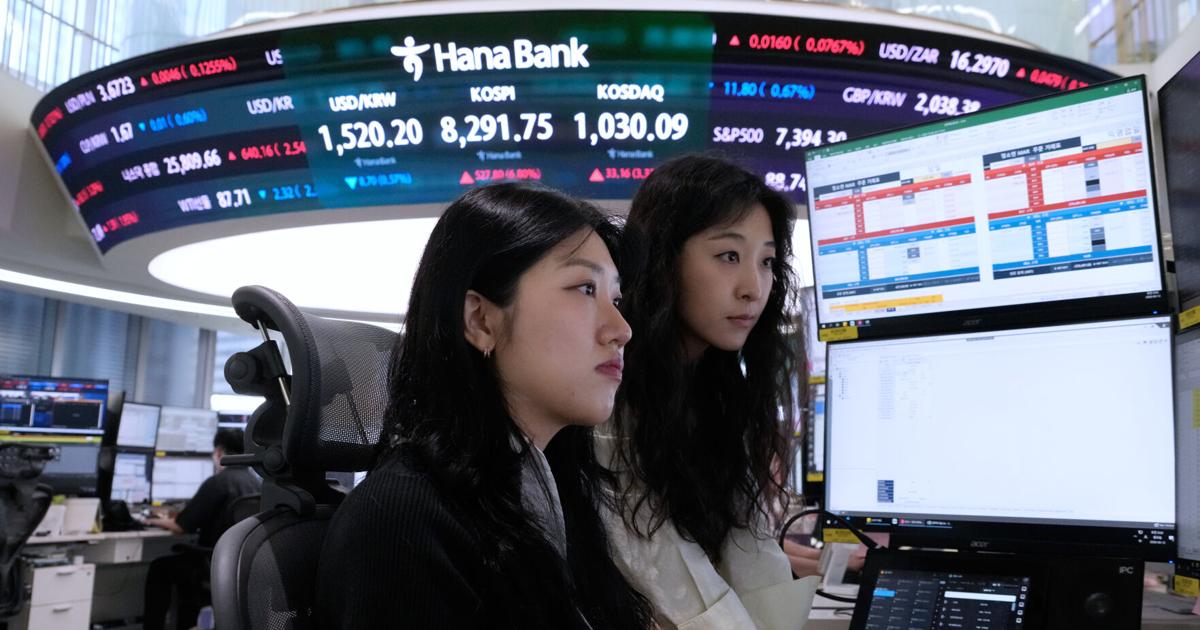 Asian shares surge and oil prices slip after Trump claims a breakthrough in Iran war talks