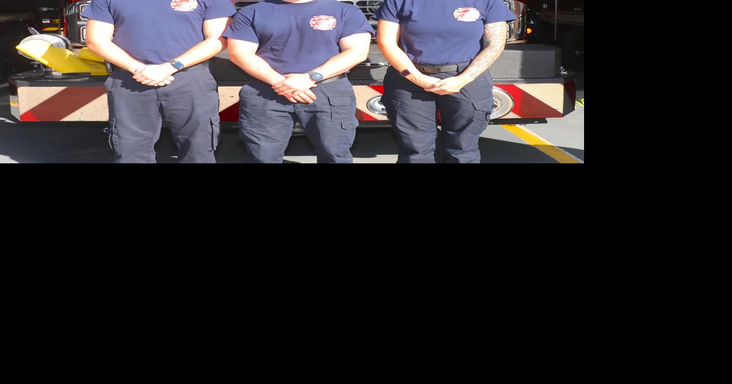 Three new firefighters/paramedics join WFD | Local News | wdtimes.com
