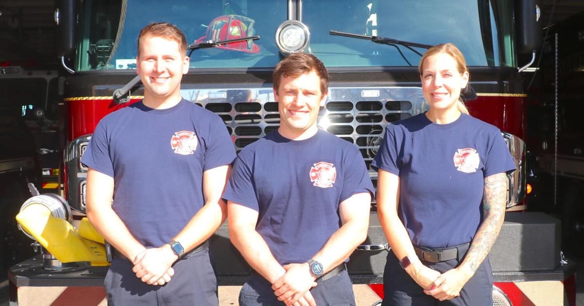 Firefighter Wbfs Three new firefighters/paramedics join WFD | Local News | wdtimes.com