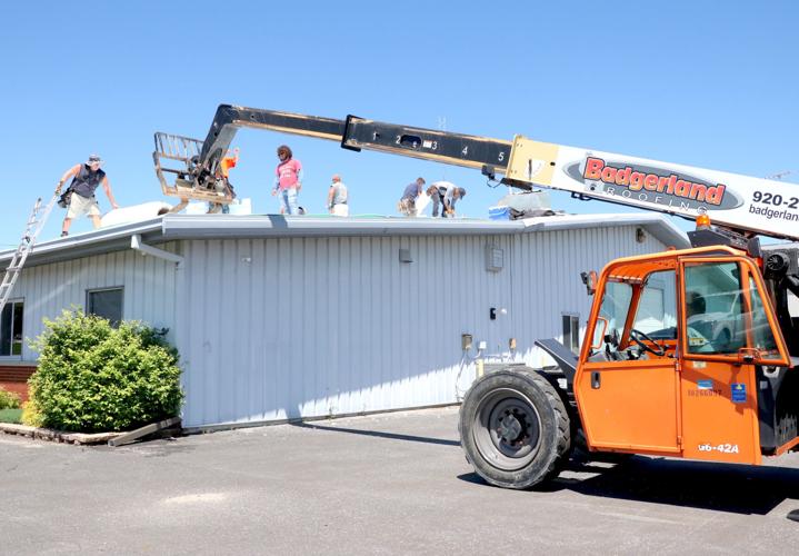 Lebanon Town Hall receives roof repairs Local News wdtimes com