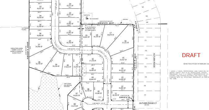 County reviews Autumn Ridge subdivision developments | Local News ...