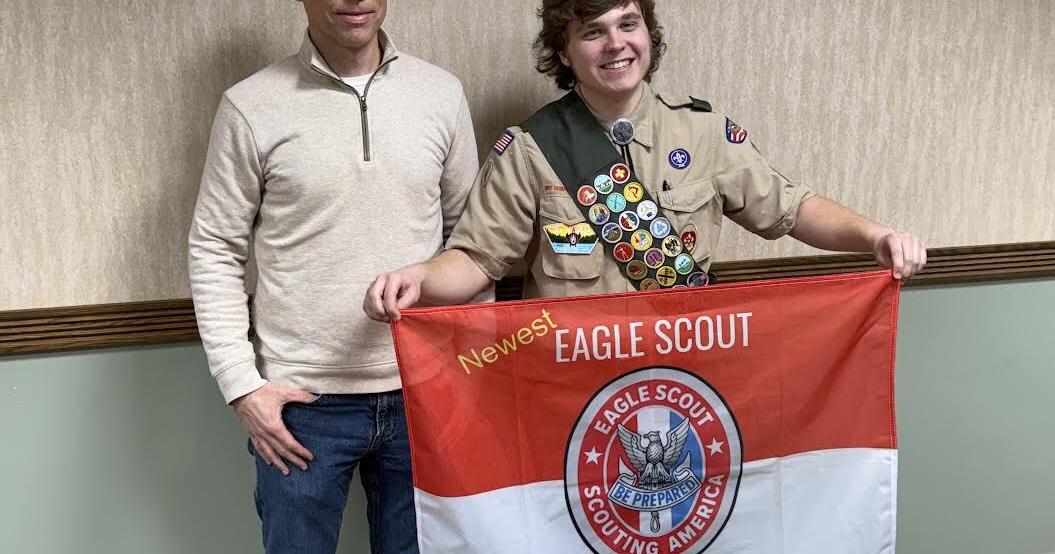 Boy Scout Troop 11 honors three new Eagle Scouts