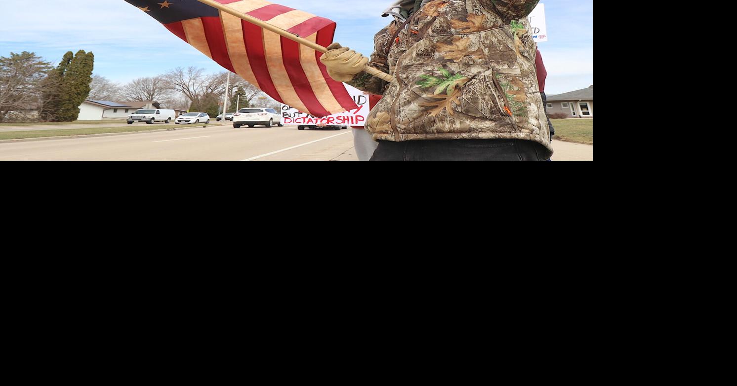 'No Kings' protest rallies demonstrators in Watertown | Local News ...