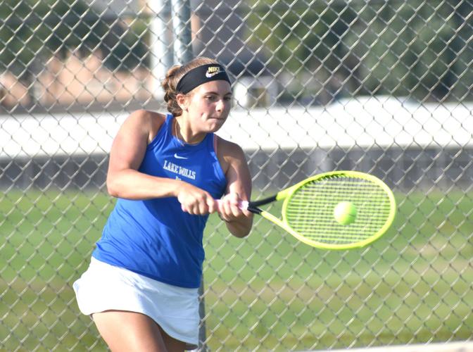 Girls tennis: Luther Prep edges Lake Mills in battle for first place in