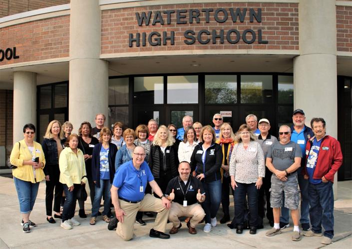 Watertown High School Class of 1972 treated to an alumni tour at the