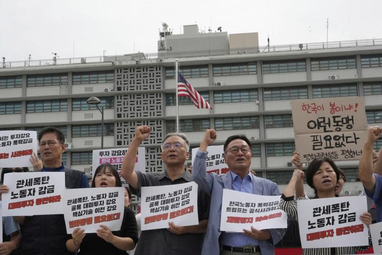 South Korea US Immigration Raid Hyundai Plant