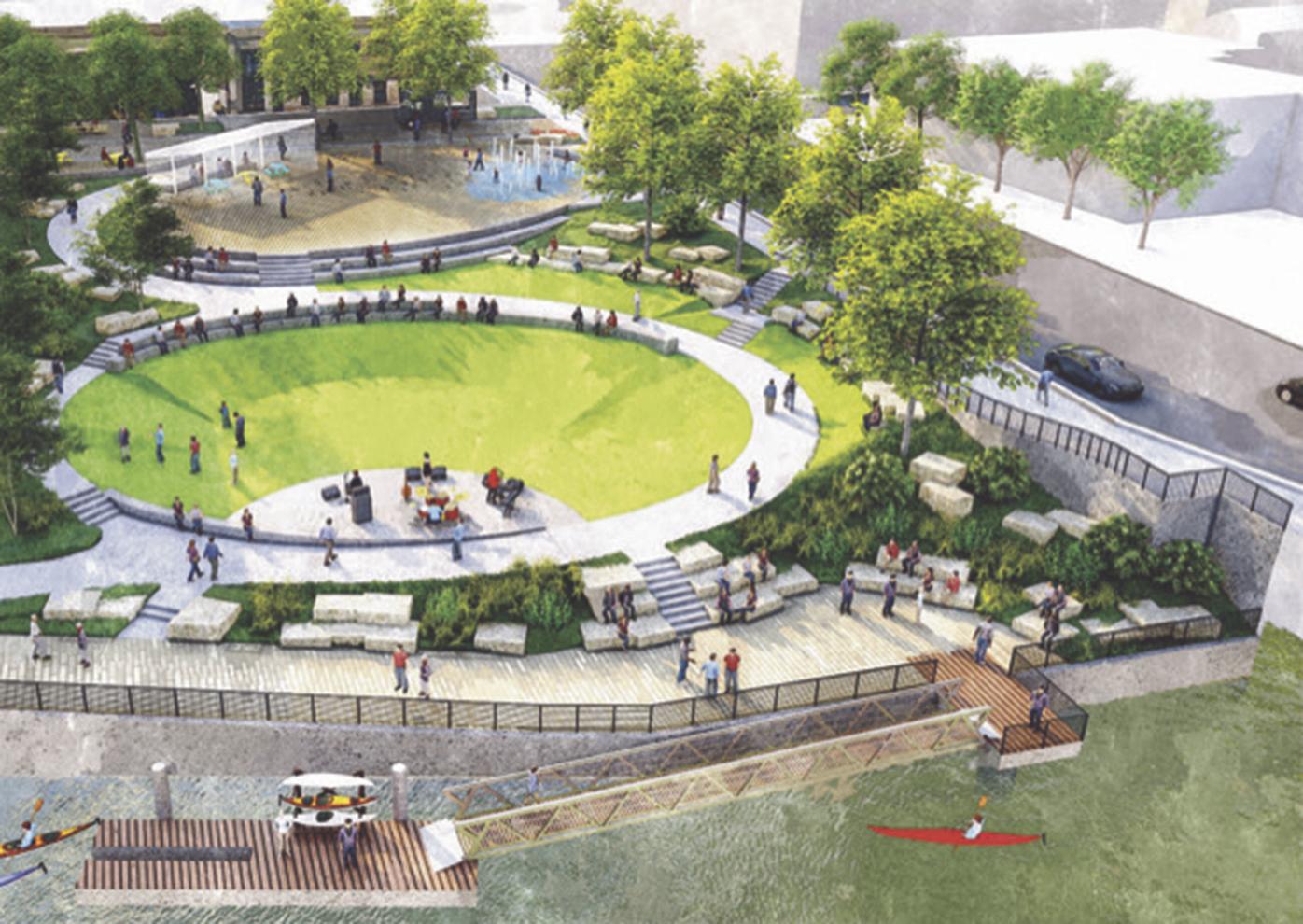 Public to get first look at town square design