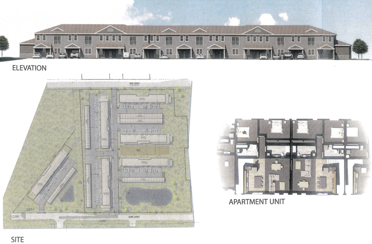 Commission hears 102 unit Clark, Mary development concept | Local News ...