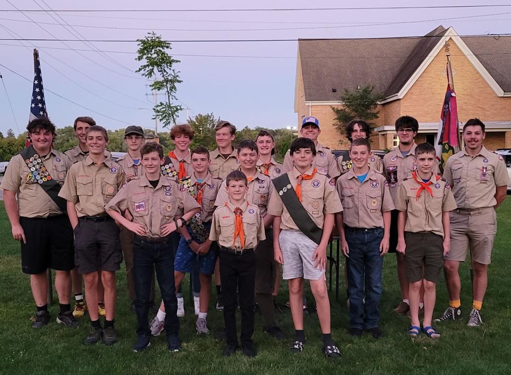 Watertown Boy Scout Troop 43 Celebrates Rank Advancements 3804