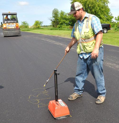 Road repair a carefully choreographed operation