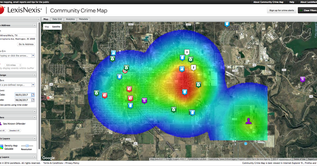 MAPPING CRIME: Police, citizens can use online map to see, analyze ...