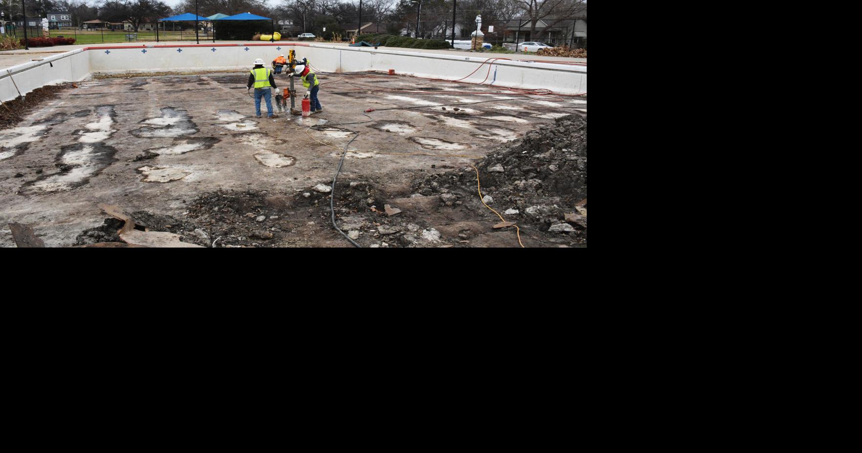 Renovations on Cherry Park Pool continue News