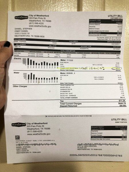 Power Cost Adjustment New charge causes frustration confusion