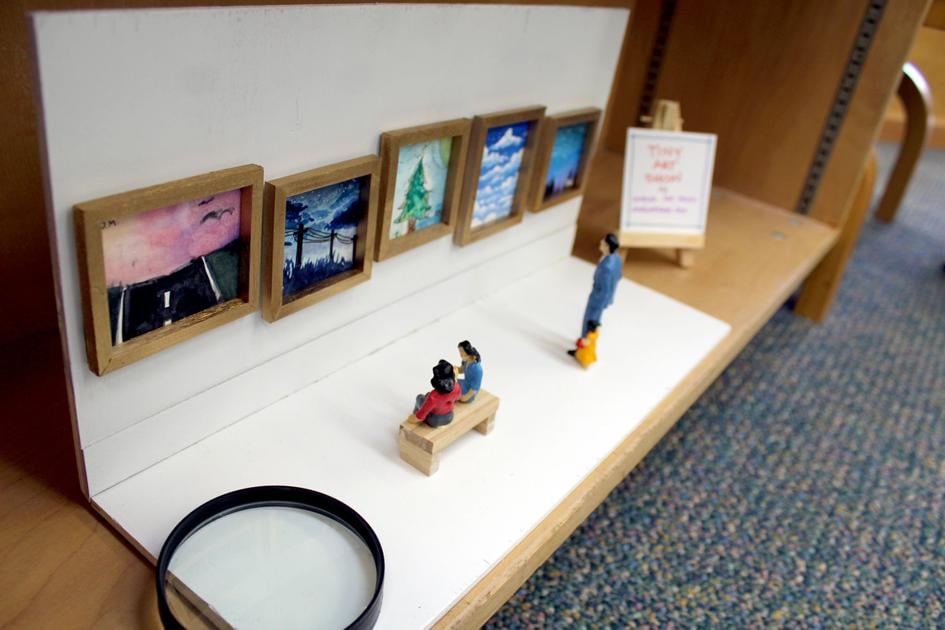 Tiny art show on display at East Parker County Library News