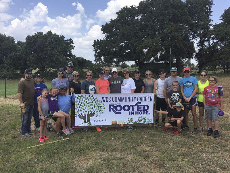 Wcs Starts New Community Garden Local News Weatherforddemocrat Com