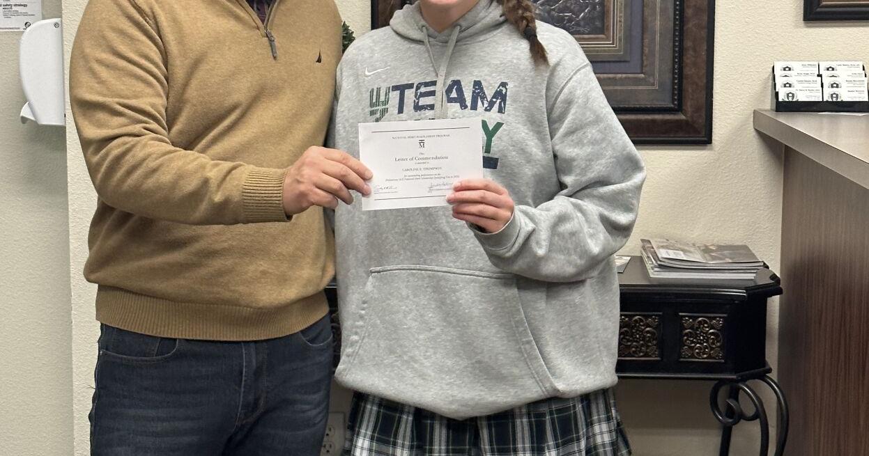 TCA's Thompson named Commended National Merit Scholar - Vimarsana News