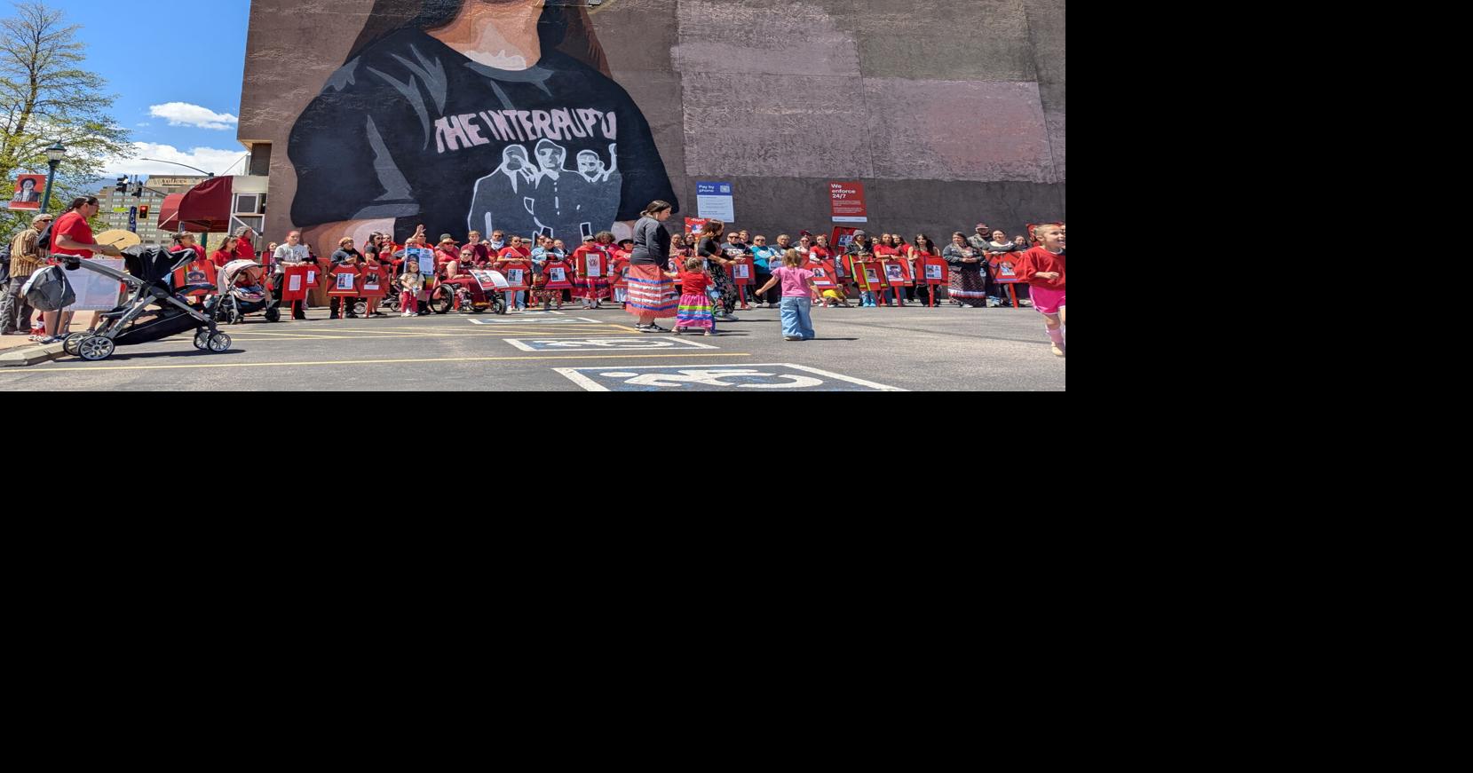 Indigenous people honor and raise awareness for relatives who are missing or have been killed