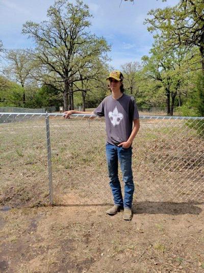 Scout completes Poor Farm fence project for ACA