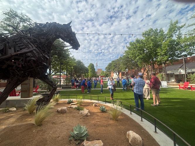 Poston Plaza Park holds grand opening